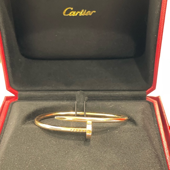 Cartier Jus Un Clou Bracelet - Size 17 - Picture 8 of 11